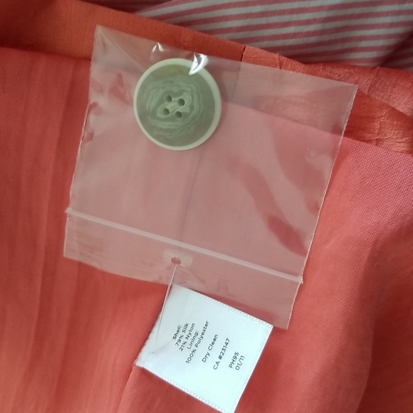 TALBOTS NWT Silk Blazer 10 - Picture 13 of 15